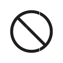 ban, impossible, interdiction, prohibiting sign, prohibition, prohibition sign, warning svg vector icon