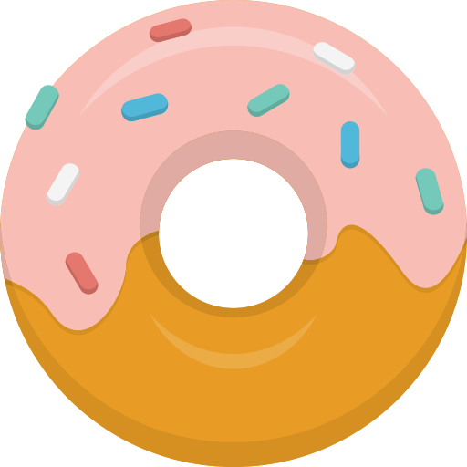 Donut svg vector icon