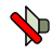 audio,volume,muted icon