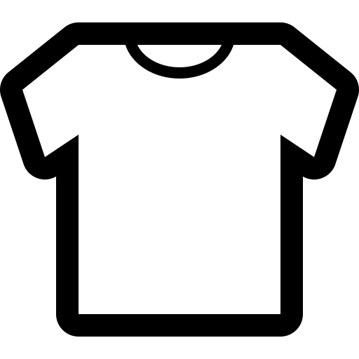 T Shirt svg vector icon