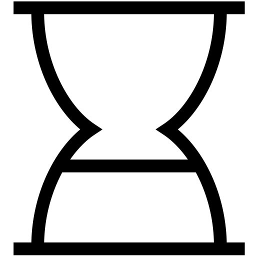 Hourglass End svg vector icon