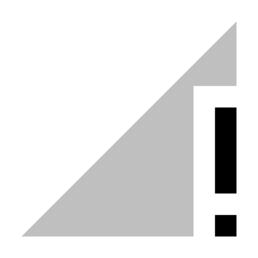 Ic Signal Cellular Connected No Internet Bar svg vector icon