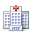 emergency room, hospital icon