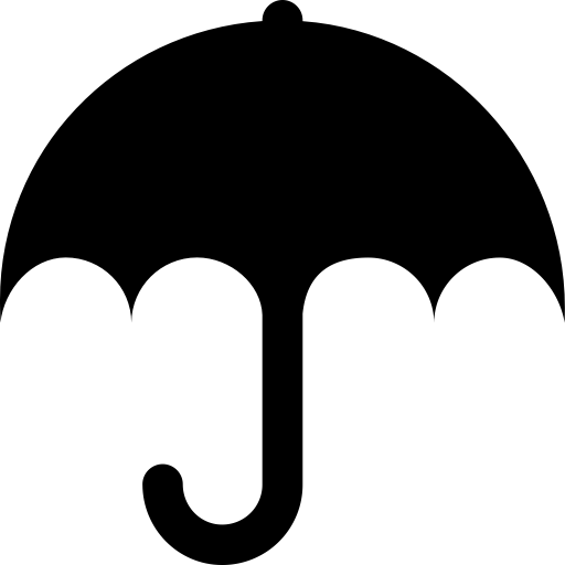 Umbrella svg vector icon