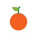 food, fresh, fruit, healthy, vegetarian svg vector icon