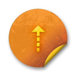orange,grunge,sticker,badge icon