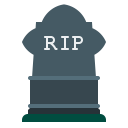 grave, gravestone, halloween, headstone, rip svg vector icon