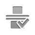 space,evenly,vertical,checkmark icon