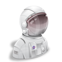 astronaut, space icon