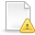 page,blank,warning,empty,alert,exclamation,wrong,error icon