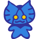 alien,icarus,blue icon