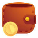 wallet,cash,money,coin,currency icon