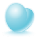 my love,love,blue,valentine icon