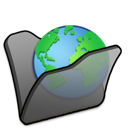 folder, internet icon