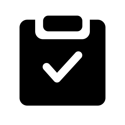 Task Fill svg vector icon