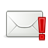48, gnome, important, mail, mark icon