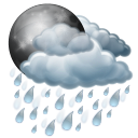 night,rain icon