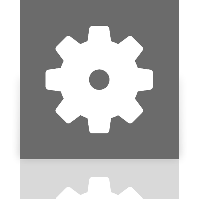 configure, mirror icon