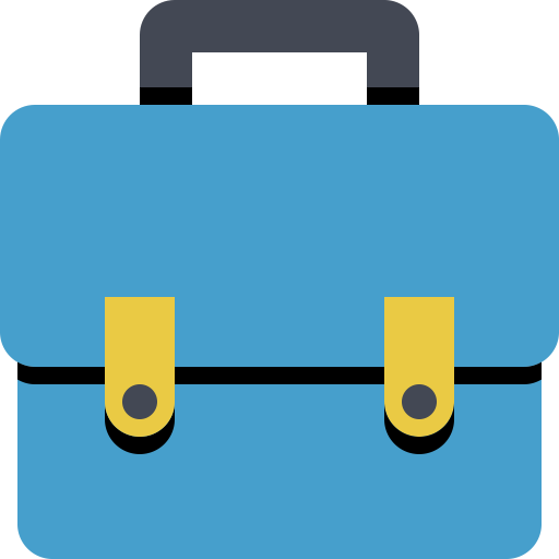 Briefcase svg vector icon