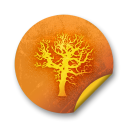 orange,grunge,sticker,badge icon