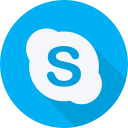 brand, logo, skype, social, social network, website svg vector icon