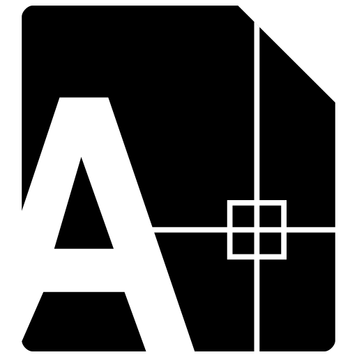 Cad svg vector icon