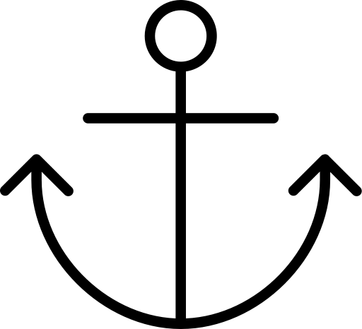 Anchor svg vector icon