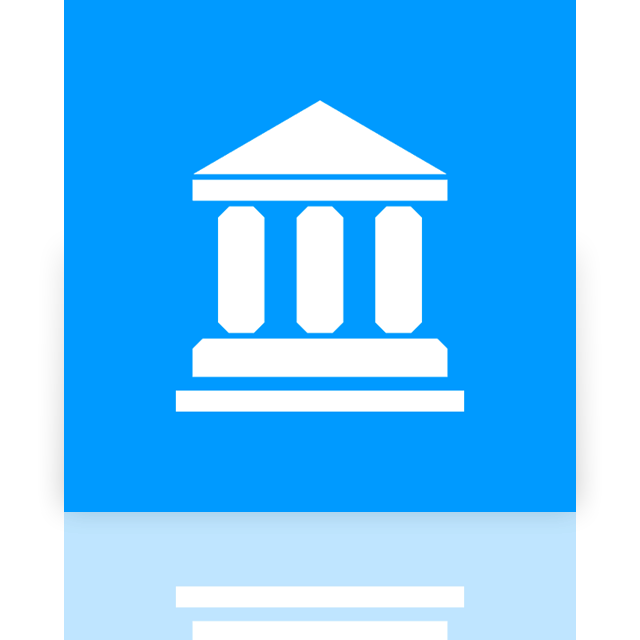library,mirror icon