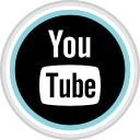 connect, media, social, youtube svg vector icon