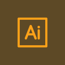adobe, illustrator svg vector icon