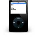 ipod,noir icon