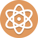 atom, molecule svg vector icon
