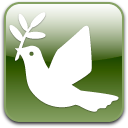 peace,dove icon