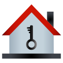 home, house, key svg vector icon