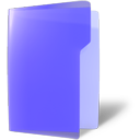 folder,violet,open icon