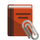 book,attachment icon
