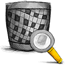 trash,search icon