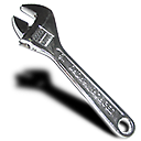adjustable,wrench icon