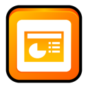 2003, microsoft, office, powerpoint icon