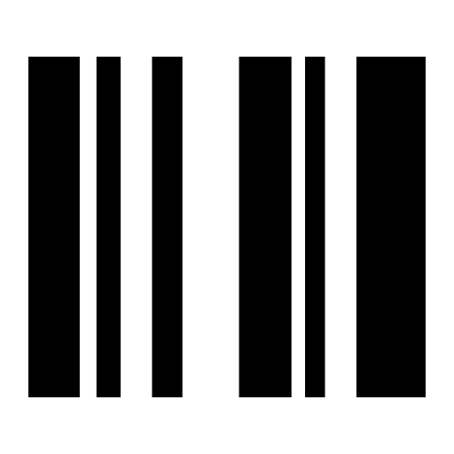 Bar Code svg vector icon