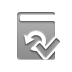 history,checkmark icon