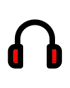 beats, earphones, headphone, headphones, headset, listening, music svg vector icon