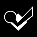 foursquare, old svg vector icon