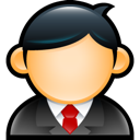client, male, man, user icon