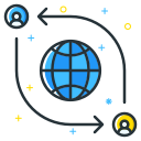 employee, job, seeker, unemployee, work, world svg vector icon