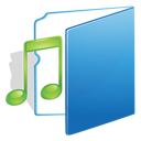 folder, music icon