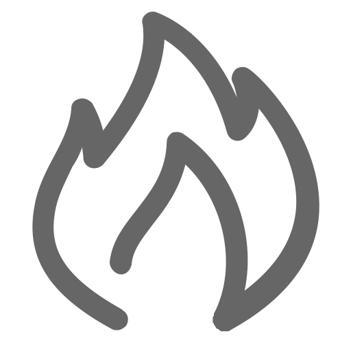 Hot svg vector icon