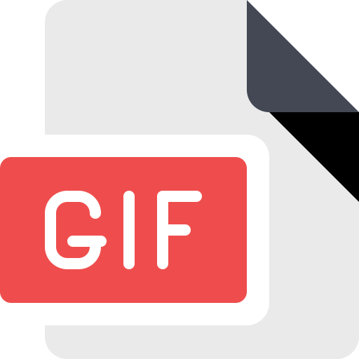 File Gif svg vector icon