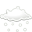 gnome, snow, weather icon