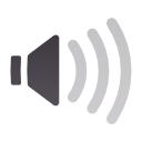 audio, low, panel, volume, zero icon